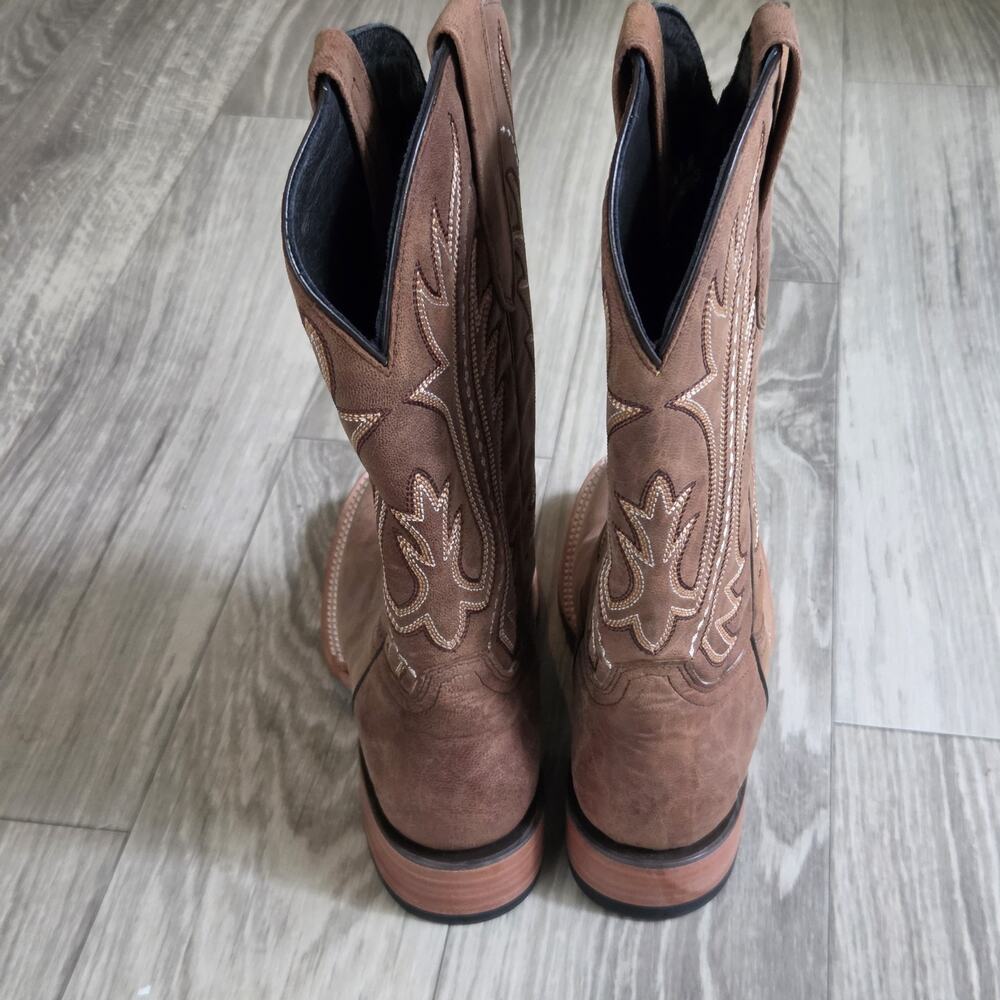 WOMENS JB DILLON COWBOY SQ TOE BOOTS SIZE 8 B - Picture 5 of 13